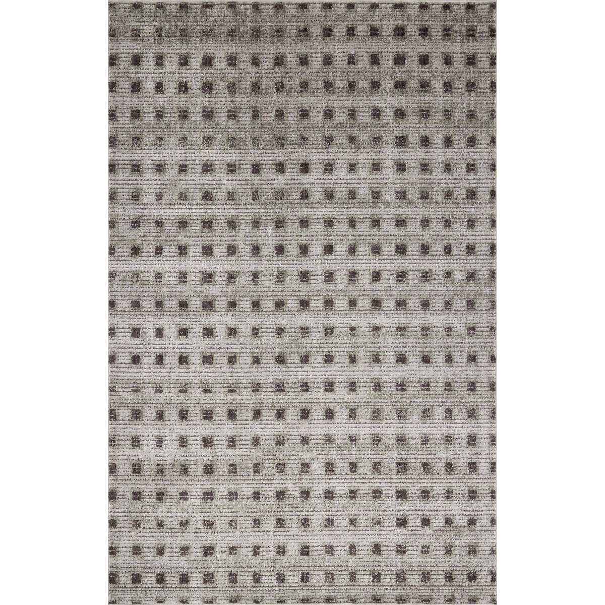 Jeremiah Brent x Loloi Bleecker Silver / Charcoal Rug