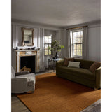 The Greenwich Collection by Jeremiah Brent x Loloi is a beautifully textured solid-toned area rug with subtle pile variation. Jeremiah loves this collection for its rich colors rooted in nature and a blended wool-and-cotton pile that’s softer and more malleable than typical wool. Amethyst Home provides interior design, new home construction design consulting, vintage area rugs, and lighting in the Kansas City metro area.