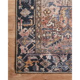 Durable, low pile, and soft underfoot, this rug is inspired by classic vintage and antique rugs. The Jules Chris Loves Julia Terracotta / Multi JUL-02 rug from Loloi features a beautiful vintage pattern and patina. The rug is easy to clean and maintain and perfect for living rooms, dining rooms, hallways, and kitchens!