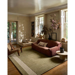 The Craven Collection is a hand-tufted area rug based on designs by Leanne Ford and made in collaboration with Loloi. Ford sketched classic stripes and checkerboards with an organic, free-flowing hand. The design comes to life with subtle space-dyed wool in creamy neutrals and rich, earthy tones. Amethyst Home provides interior design, new home construction design consulting, vintage area rugs, and lighting in the Kansas City metro area.