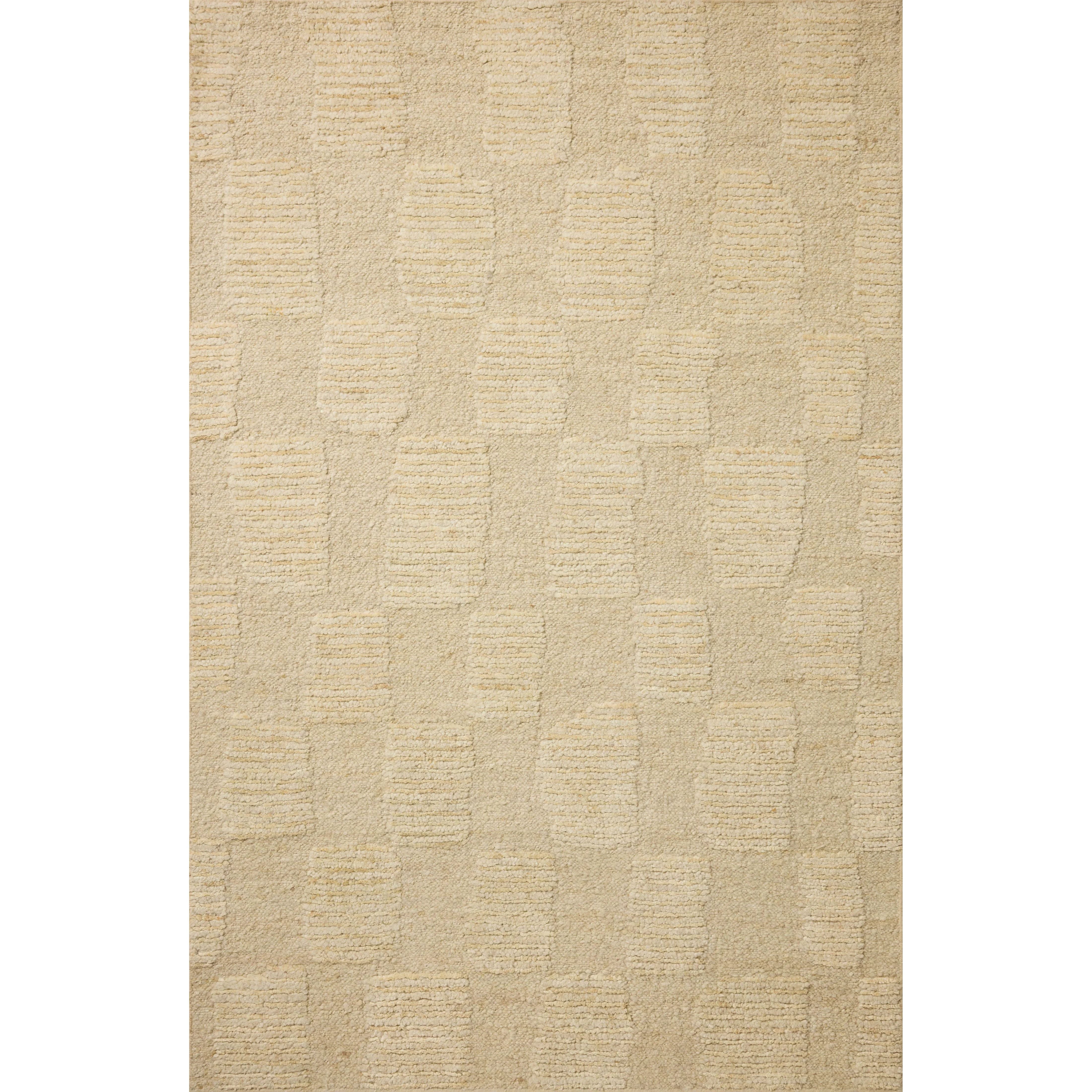 The Sowerby Collection is a wonderfully textural area rug by Leanne Ford x Loloi with a unique construction: alternating high-cut wool and jute pile on a nubby flatweave base to create an organic checkerboard pattern. Available in creamy neutrals and rich, earthy tones, Sowerby is a sophisticated neutral rug for living rooms, bedrooms, and more. Amethyst Home provides interior design, new home construction design consulting, vintage area rugs, and lighting in the Alpharetta metro area.