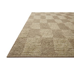 The Sowerby Collection is a wonderfully textural area rug by Leanne Ford x Loloi with a unique construction: alternating high-cut wool and jute pile on a nubby flatweave base to create an organic checkerboard pattern. Available in creamy neutrals and rich, earthy tones, Sowerby is a sophisticated neutral rug for living rooms, bedrooms, and more. Amethyst Home provides interior design, new home construction design consulting, vintage area rugs, and lighting in the San Diego metro area.