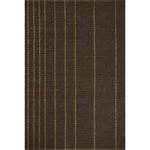 The Weatherstaff Collection is a vertically striped jute area rug with an organic look and feel, designed by Leanne Ford x Loloi. The earth-toned area rug features flatwoven jute that creates a ribbed texture horizontally, with stripes that are vertical—a playful combination. Amethyst Home provides interior design, new home construction design consulting, vintage area rugs, and lighting in the Miami metro area.