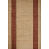 The Weatherstaff Collection is a vertically striped jute area rug with an organic look and feel, designed by Leanne Ford x Loloi. The earth-toned area rug features flatwoven jute that creates a ribbed texture horizontally, with stripes that are vertical—a playful combination. Amethyst Home provides interior design, new home construction design consulting, vintage area rugs, and lighting in the Houston metro area.