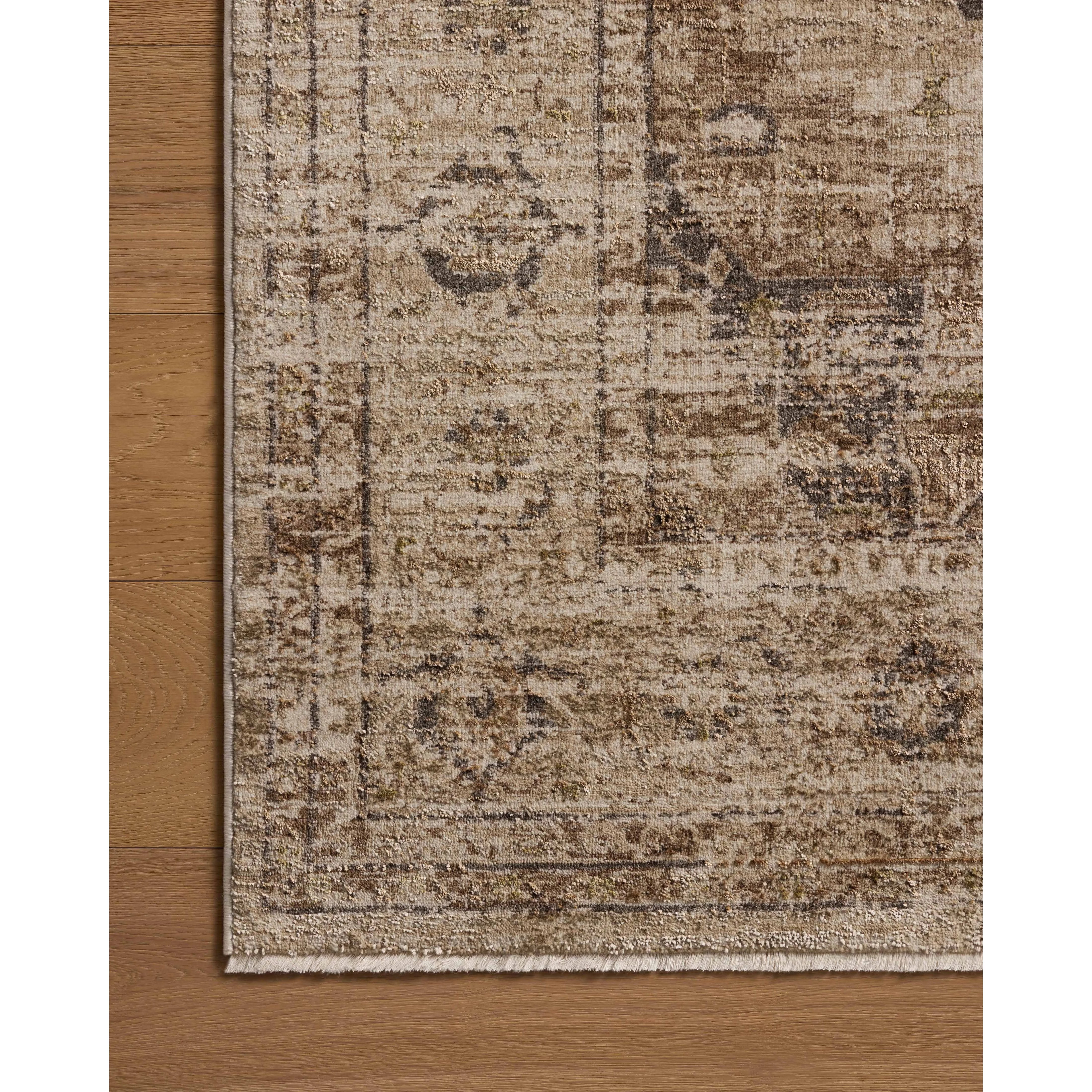 The Haywood Collection is an easy-to-clean, earth-toned area rug with a subtly distressed traditional design. Haywood is power-loomed of polyester in Turkey, a durable area rug for a living room, bedroom, dining room, or other high-traffic spaces. Amethyst Home provides interior design, new home construction design consulting, vintage area rugs, and lighting in the Tampa metro area.