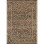 The Haywood Collection is an easy-to-clean, earth-toned area rug with a subtly distressed traditional design. Haywood is power-loomed of polyester in Turkey, a durable area rug for a living room, bedroom, dining room, or other high-traffic spaces. Amethyst Home provides interior design, new home construction design consulting, vintage area rugs, and lighting in the Newport Beach metro area.
