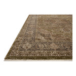 The Haywood Collection is an easy-to-clean, earth-toned area rug with a subtly distressed traditional design. Haywood is power-loomed of polyester in Turkey, a durable area rug for a living room, bedroom, dining room, or other high-traffic spaces. Amethyst Home provides interior design, new home construction design consulting, vintage area rugs, and lighting in the Washington metro area.