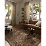 The Haywood Collection is an easy-to-clean, earth-toned area rug with a subtly distressed traditional design. Haywood is power-loomed of polyester in Turkey, a durable area rug for a living room, bedroom, dining room, or other high-traffic spaces. Amethyst Home provides interior design, new home construction design consulting, vintage area rugs, and lighting in the Scottsdale metro area.