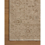 The Haywood Collection is an easy-to-clean, earth-toned area rug with a subtly distressed traditional design. Haywood is power-loomed of polyester in Turkey, a durable area rug for a living room, bedroom, dining room, or other high-traffic spaces. Amethyst Home provides interior design, new home construction design consulting, vintage area rugs, and lighting in the Park City metro area.