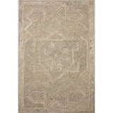 The Mabel Collection is a chunky wool area rug with a modernized take on traditional Turkish design. The rugs pattern rises with a higher pile for added dimension, while the neutral stone palette makes it easy to style in living rooms, bedrooms, and more. Amethyst Home provides interior design, new home construction design consulting, vintage area rugs, and lighting in the Miami metro area.