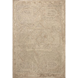 The Mabel Collection is a chunky wool area rug with a modernized take on traditional Turkish design. The rugs pattern rises with a higher pile for added dimension, while the neutral stone palette makes it easy to style in living rooms, bedrooms, and more. Amethyst Home provides interior design, new home construction design consulting, vintage area rugs, and lighting in the Miami metro area.