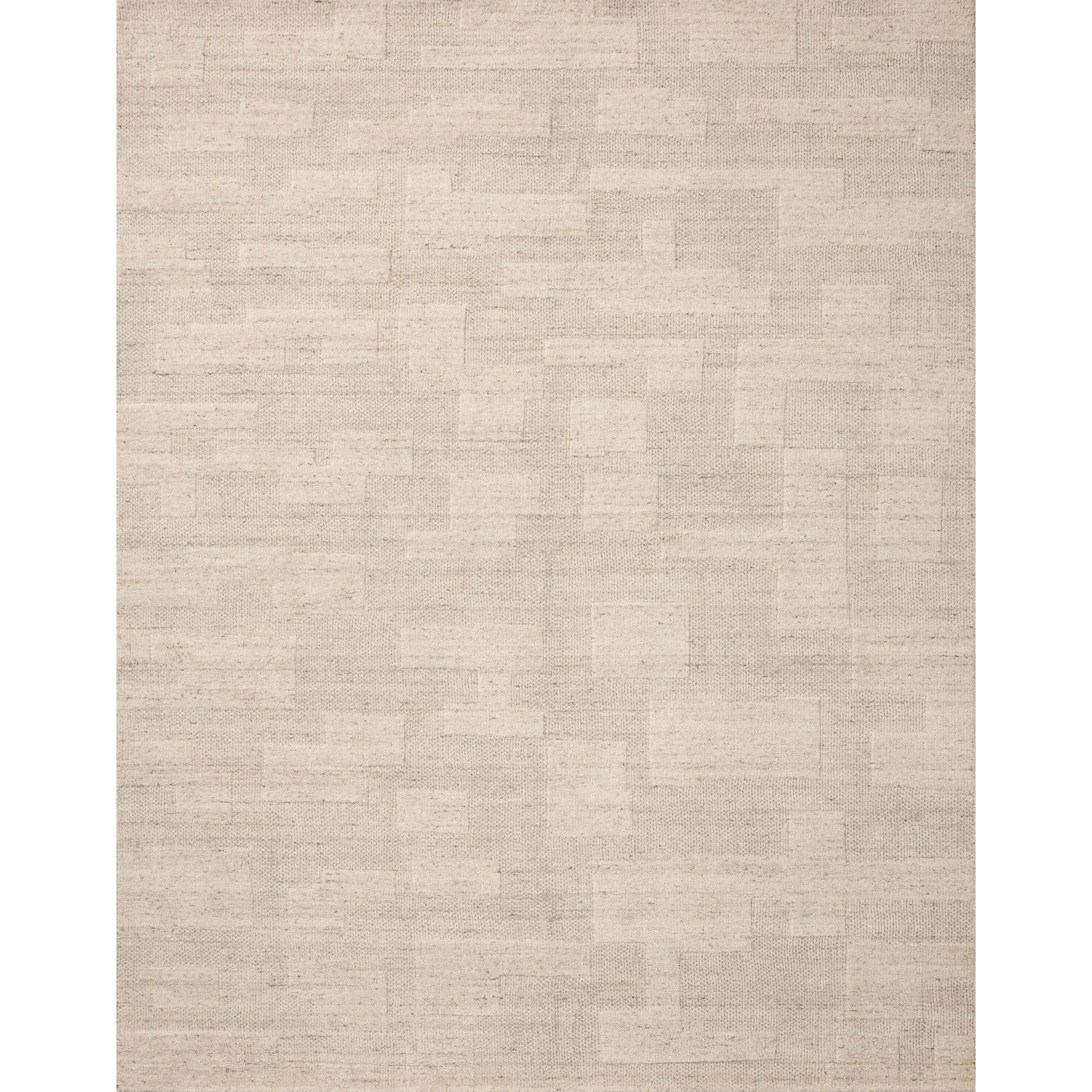 The Maren Collection is a unique handmade area rug made with a new technique that creates a dotted texture, almost like fine embroidery, but with a substantial hand-loomed feel. The pile reveals modern geometric patterns with organic shapes and natural softness, available in light, easygoing neutrals. Amethyst Home provides interior design, new home construction design consulting, vintage area rugs, and lighting in the Kansas City metro area.