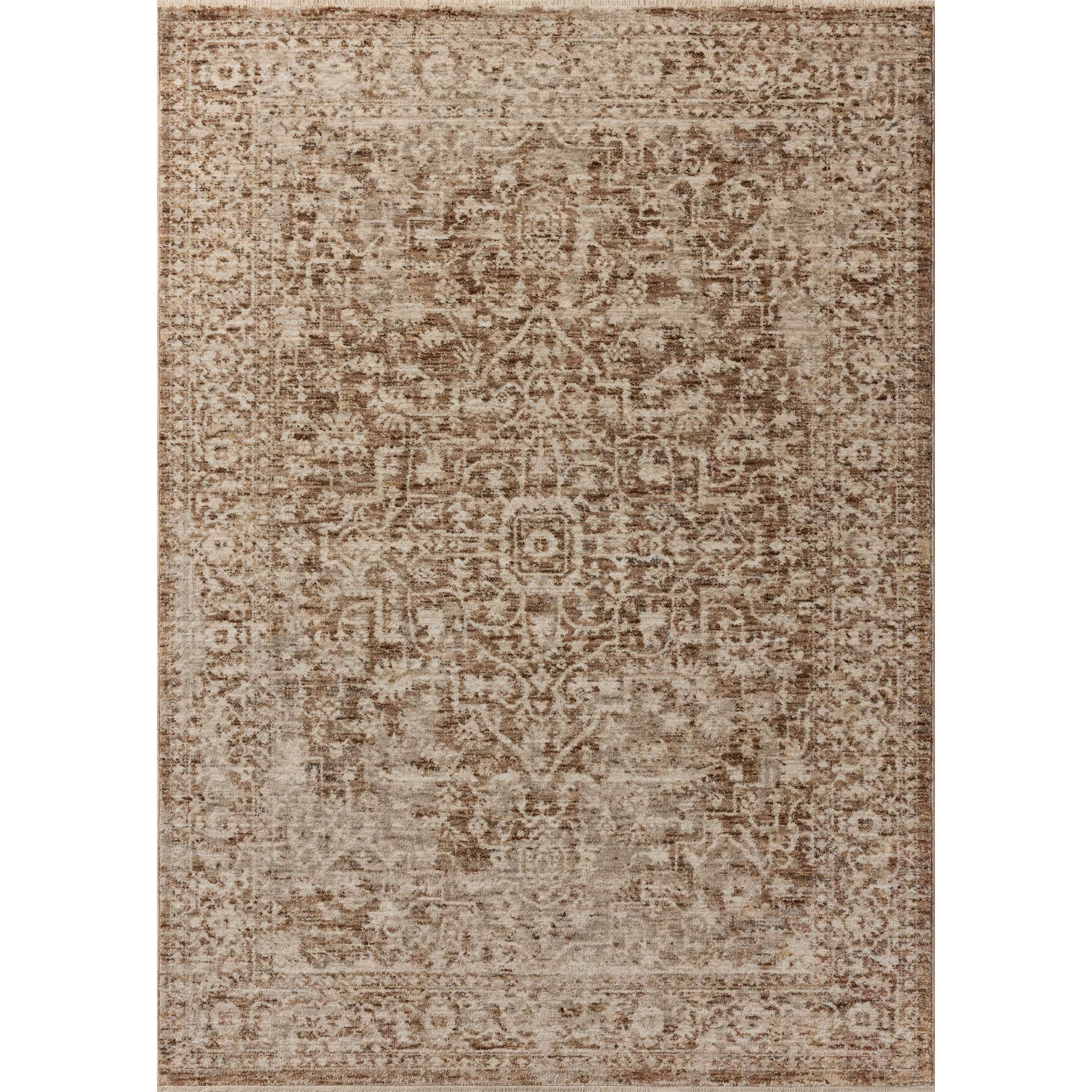 The Newman Collection is a power-loomed area rug made of soft space-dyed polyester, which lends a subtle gradation of color in an easy-to-clean, no-shed construction. The versatile, vintage-inspired design features distressed white motifs against lovely and light tonal backgrounds. Amethyst Home provides interior design, new home construction design consulting, vintage area rugs, and lighting in the Des Moines metro area.