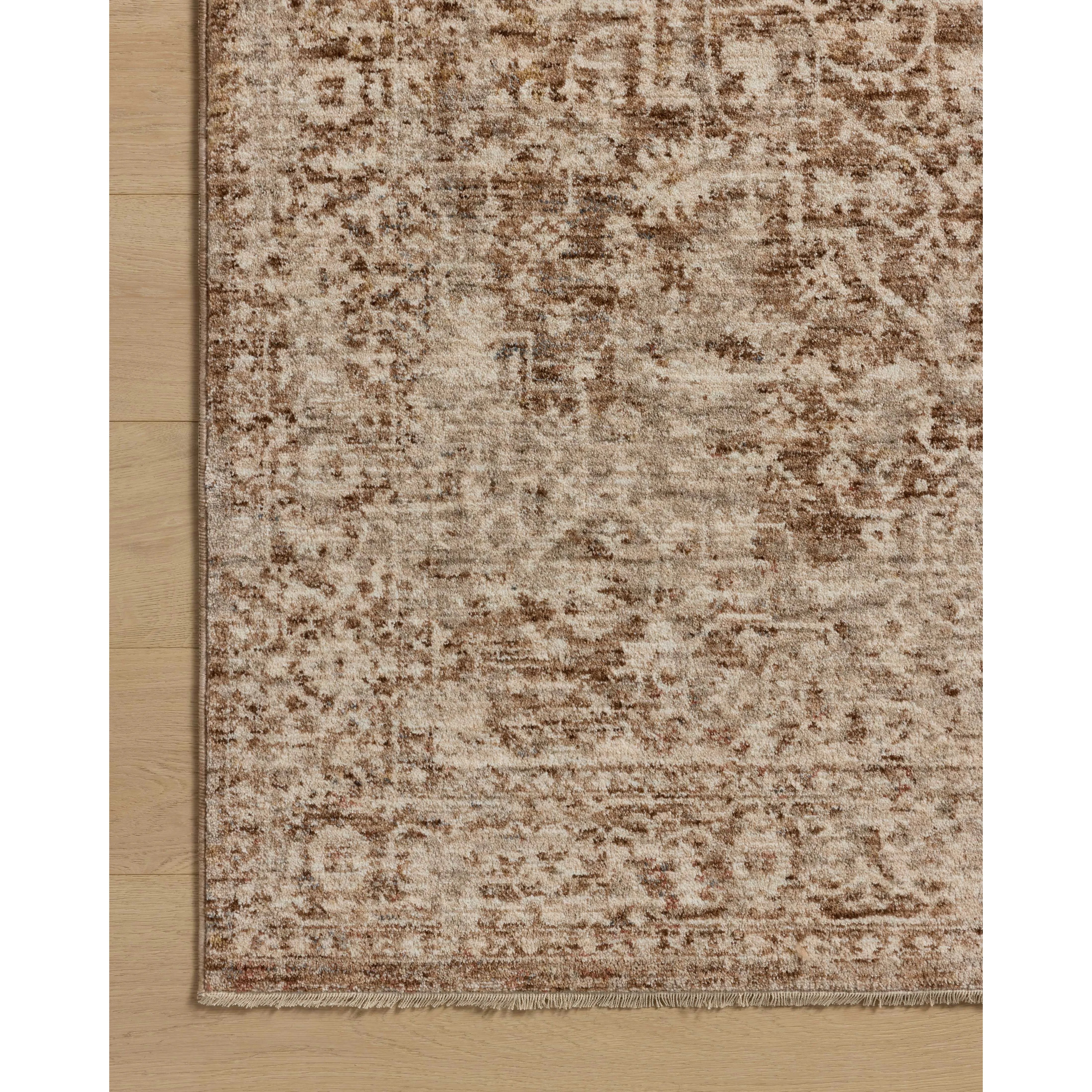 The Newman Collection is a power-loomed area rug made of soft space-dyed polyester, which lends a subtle gradation of color in an easy-to-clean, no-shed construction. The versatile, vintage-inspired design features distressed white motifs against lovely and light tonal backgrounds. Amethyst Home provides interior design, new home construction design consulting, vintage area rugs, and lighting in the Washington metro area.