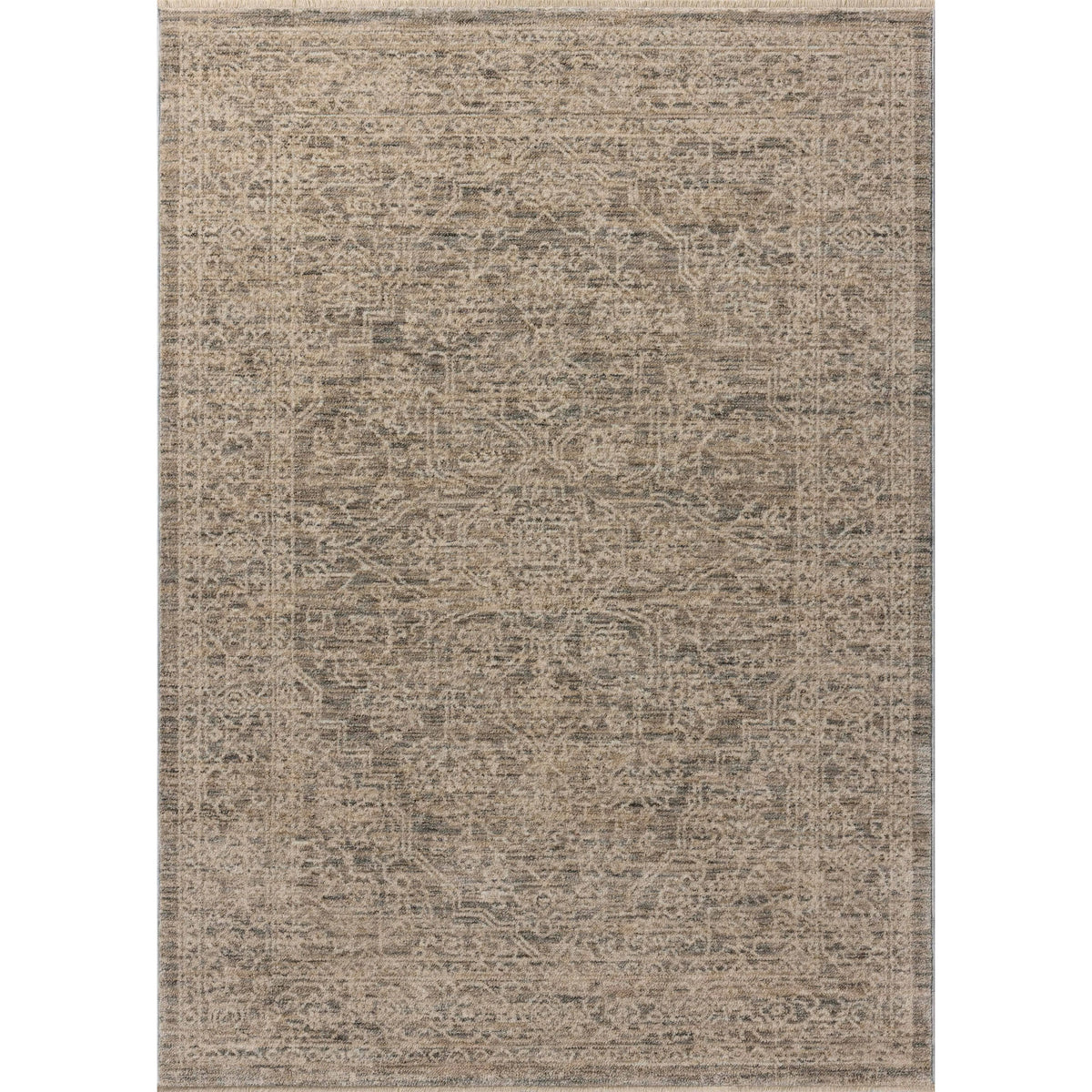 Newman Slate / Natural Rug