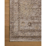 Featuring Priscilla Sand / Earth Rug by Loloi at Amethyst Home. Transform your living space into a luxurious retreat with the Priscilla Bark/Ivory Rug. Made of premium materials, this rug adds elegance and sophistication to any room. Its soft, textured surface and neutral color palette create a cozy and inviting atmosphere. Elevate your home decor with this ex. Amethyst Home provides interior design, new home construction design consulting, vintage area rugs, and lighting in the Dallas metro area.