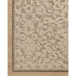 The Prudence Collection is a hand-tufted area rug made of soft, space-dyed wool and cotton, which lends a subtle gradation of color throughout the floral design. The rugs background is low-looped, while the pattern is made with a chunky, higher loop to create even more depth in this sophisticated design. Amethyst Home provides interior design, new home construction design consulting, vintage area rugs, and lighting in the Omaha metro area.