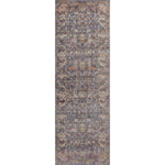 Durable, low pile, and soft, this rug is inspired by classic vintage and antique rugs. The Rosemarie Chris Loves Julia Graphite / Multi ROE-04 rug from Loloi features a beautiful vintage pattern and patina. The rug is easy to clean, never sheds, and perfect for living rooms, dining rooms, hallways, and kitchens!