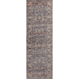 Featuring Rosemarie Chris Loves Julia x Loloi Graphite / Multi ROE-04 Runner by Loloi at Amethyst Home. The Rosemarie Chris Loves Julia x Loloi Graphite / Multi rug is highly durable, bold, never sheds, and soft underfoot for a cozy addition for your home. Inspired by classic vintage and antique rugs, this is a vibrant, yet classic product of collabora.  Amethyst Home provides interior design, new home construction design consulting, vintage area rugs, and lighting in the Newport Beach metro area.