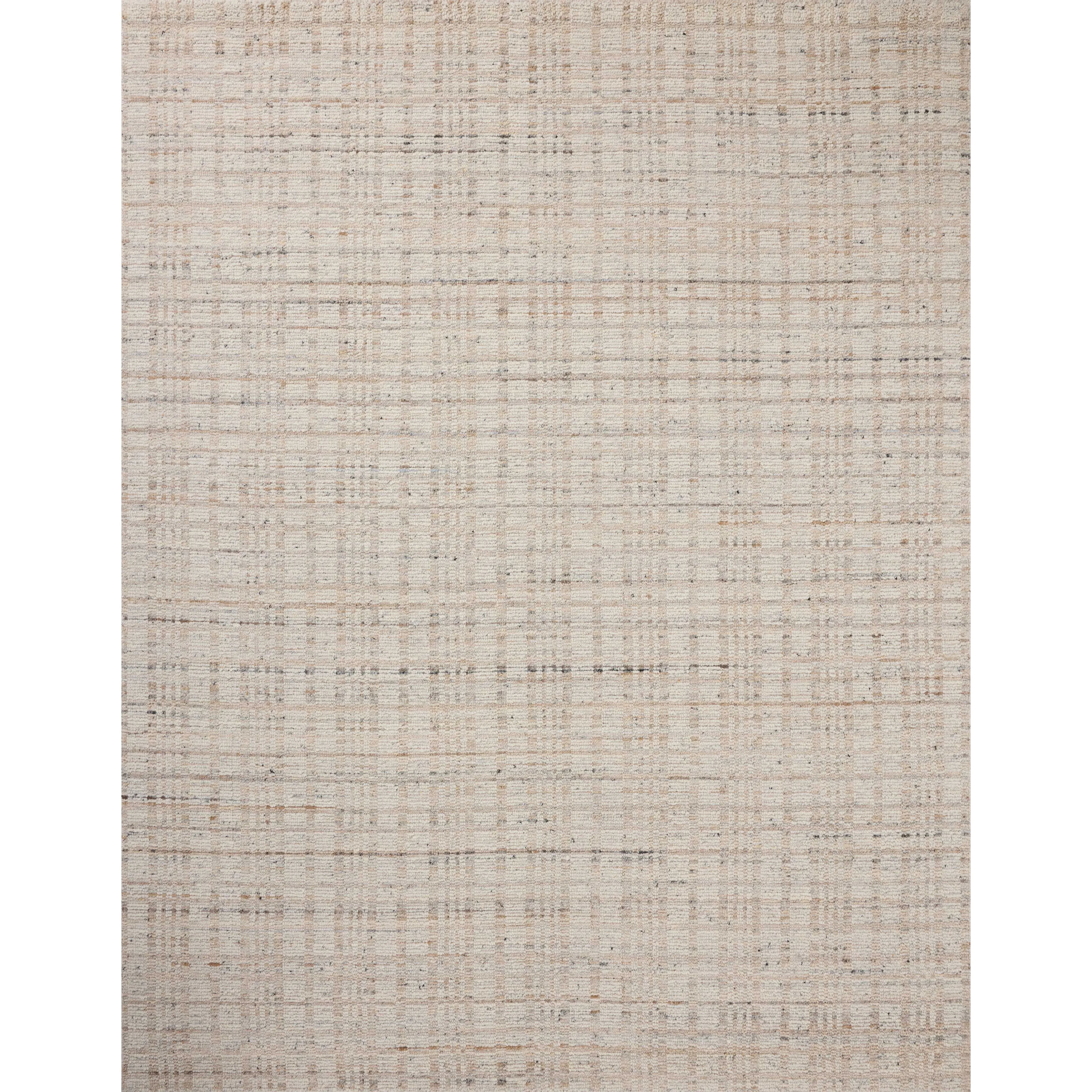 The Sonya Ivory / Natural Rug is a hand-loomed area rug with a light, airy palette and understated graphic design. The rug’s textural pile is a soft blend of wool and nylon that creates dimension in living rooms, bedrooms, and more. Amethyst Home provides interior design, new home construction design consulting, vintage area rugs, and lighting in the Portland metro area.