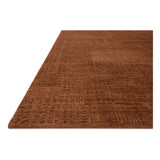 Featuring Woods Spice Rug by Loloi at Amethyst Home. The Woods Collection is a hand-woven area rug with a solid-colored, textured design for elevated home decor. It has a blended wool and rayon pile that is saturated with color and has a subtle sheen, a beautiful rug for living rooms, bedrooms, and more. This collection is made in India and Goodweave-certifie. Amethyst Home provides interior design, new home construction design consulting, vintage area rugs, and lighting in the Seattle metro area.