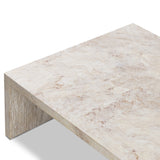 Ludlow Outdoor Coffee Table - Natural Veined Concrete | shipping 08/28/2026