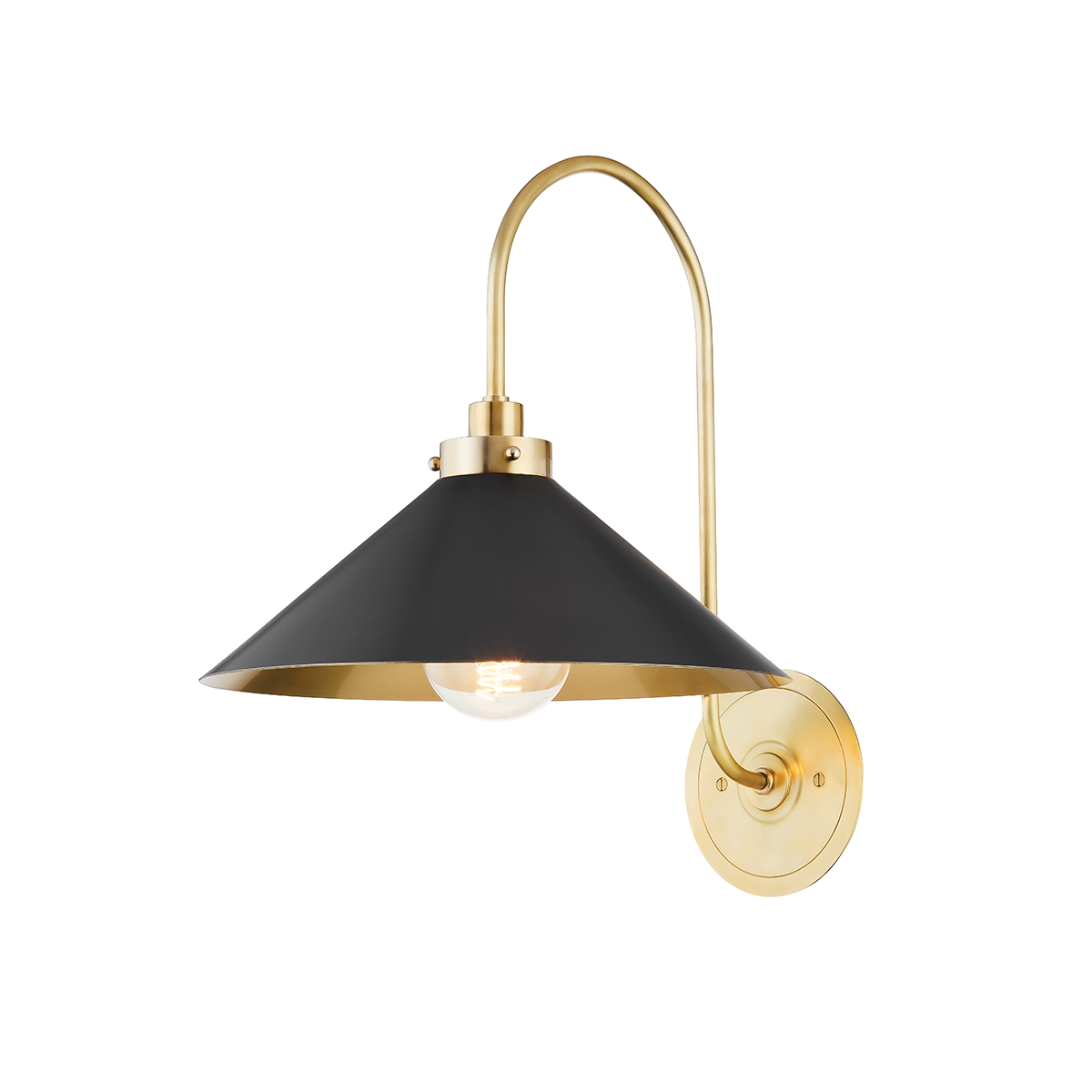 Clivedon Wall Sconce - Aged Brass/Distressed Bronze | ready to ship!