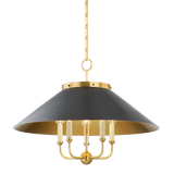 Clivedon Chandelier - Aged Brass/Distressed Bronze | ready to ship!