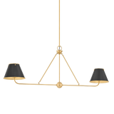 Burghley Linear - Aged Brass/Distressed Bronze | ready to ship!