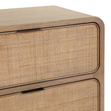 Maia Nightstand - Dusty Brown Oak Veneer | shipping 12/25/2026
