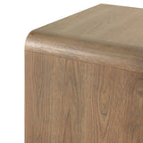Maia Nightstand - Dusty Brown Oak Veneer | shipping 12/25/2026