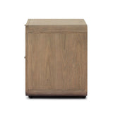 Maia Nightstand - Dusty Brown Oak Veneer | shipping 12/25/2026