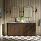 Malden Double Vanity - Satin Espresso Oak | shipping 11/15/2026