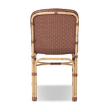 Marita Outdoor Dining Chair - Maroon Flat Weave | shipping 01/10/2027