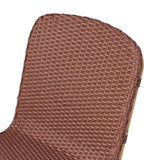 Marita Outdoor Dining Chair - Maroon Flat Weave | shipping 01/10/2027