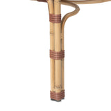 Marita Outdoor Dining Chair - Maroon Flat Weave | shipping 01/10/2027