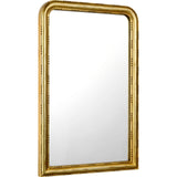 Matias 24" Carved Wood Backlit Mirror - Giltwood | shipping 11/21/2026