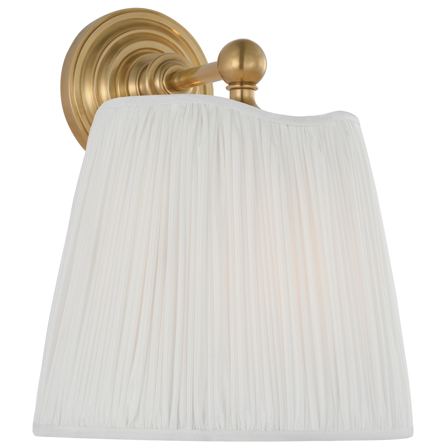 Featuring Matos 11" Sconce Hand-Rubbed Antique Brass by Visual Comfort at Amethyst Home. Introducing the Matos 11" Sconce Hand-Rubbed Antique Brass. Elevate any space with this stunning sconce, crafted with hand-rubbed antique brass for a luxe look. Add a touch of sophistication and elegance to your home with this timeless piece. Illuminate your space in style with Matos.
Overall Dim. Amethyst Home provides interior design, new construction, custom furniture, and area rugs in the Austin metro area