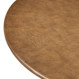 Maudlin Bistro Table - Glossy Ochre Concrete | shipping 10/25/2026