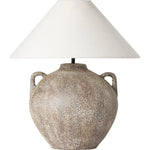 Mays Vintage Brown Ceramic Table Lamp  Four Hands