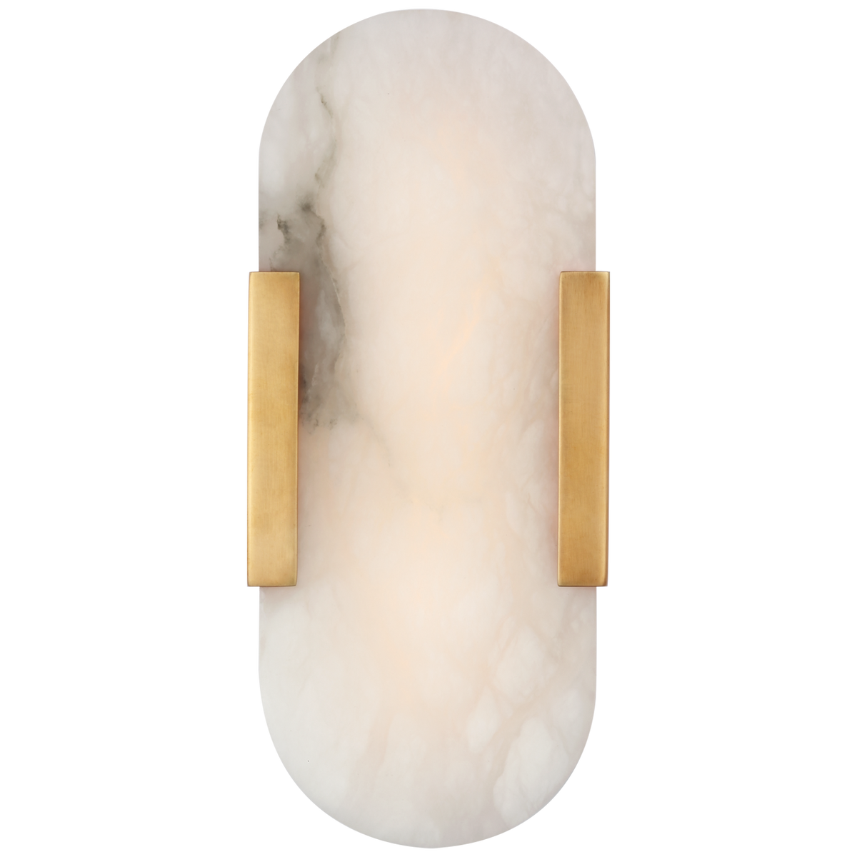 Melange 10" Elongated Sconce Antique-Burnished Brass | ready to ship!