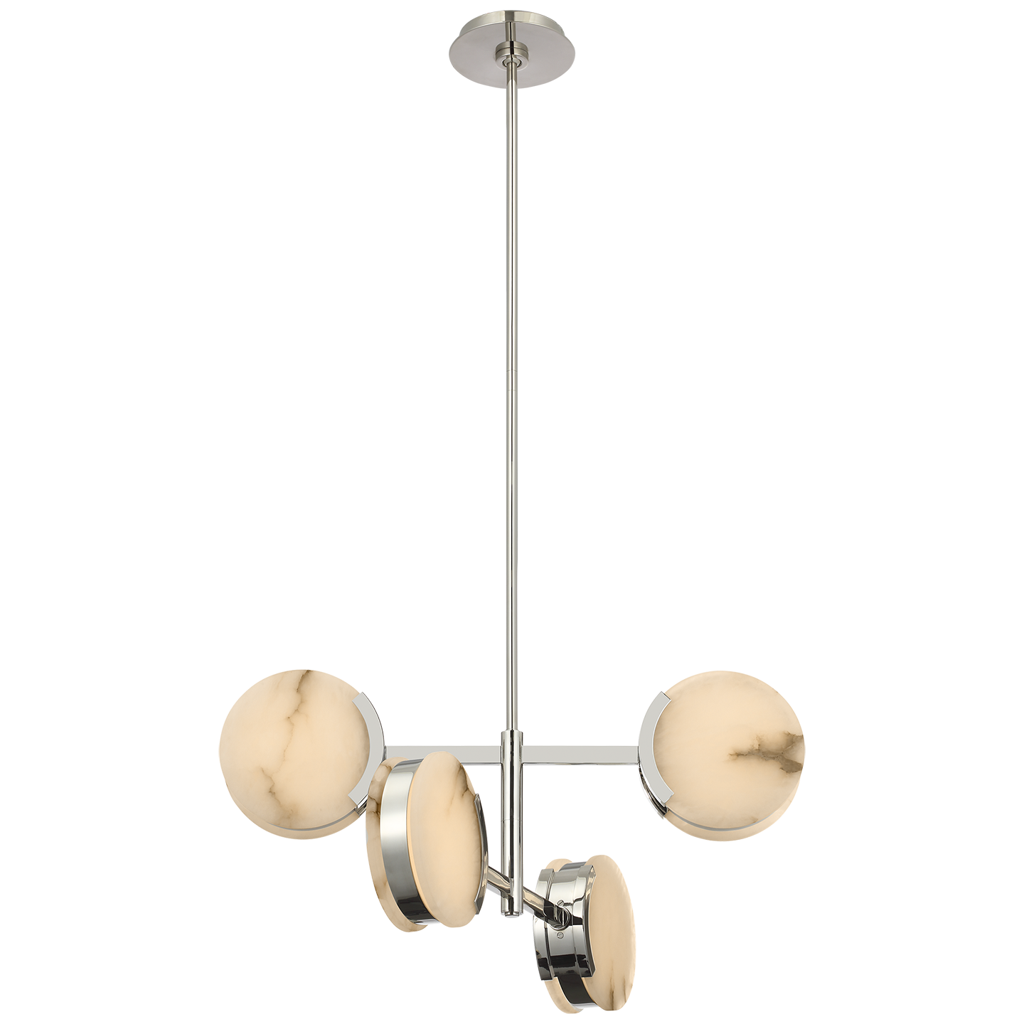 Featuring Melange 25" Multi-Positional Semi-Flush Chandelier Polished Nickel by Visual Comfort at Amethyst Home. Elevate your space with our Melange 25" Multi-Positional Semi-Flush Chandelier in Polished Nickel. Impeccably crafted, this chandelier exudes sophistication and refinement. Its multi-positional design allows for versatile lighting, while the polished nickel finish adds a . Amethyst Home provides interior design, new construction, custom furniture, and area rugs in the Houston metro area