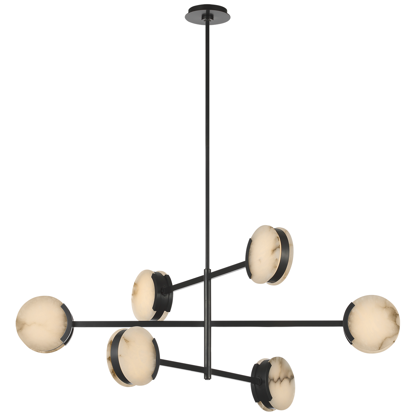 Featuring Melange 48" Multi-Positional Chandelier Bronze by Visual Comfort at Amethyst Home. Illuminate your space with the elegance and sophistication of the Melange Chandelier. Featuring a multi-positional design, this chandelier adds a touch of luxury to any room. Crafted with a bronze finish, it exudes a world of art and fashion. Elevate your home decor with this tasteful and . Amethyst Home provides interior design, new construction, custom furniture, and area rugs in the San Diego metro area