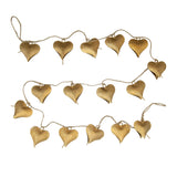 Heart Jingle Bell Garland