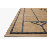 Jeremiah Brent x Loloi Tracery Natural / Midnight Hand-Knotted Rug