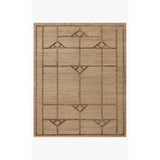 Jeremiah Brent x Loloi Tracery Natural / Mocha Hand-Knotted Rug