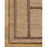 Jeremiah Brent x Loloi Tracery Natural / Mocha Hand-Knotted Rug