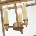 Featuring Morris Medium Lantern Gilded Iron by Visual Comfort at Amethyst Home. The Morris by Suzanne Kasler adds refined charm to any style of kitchen or entryway. Clear or white glass panes adorn the geometric frame in antique zinc, polished nickel or gilded iron, allowing for brighter or more diffused illumination.
Overall Dimensions: 18.5" L x 18.5" W x 26" HWeight: 23 lbs.. Amethyst Home provides interior design, new construction, custom furniture, and area rugs in the Laguna Beach metro area
