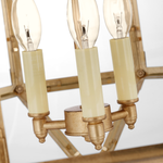 Featuring Morris Medium Lantern Gilded Iron by Visual Comfort at Amethyst Home. The Morris by Suzanne Kasler adds refined charm to any style of kitchen or entryway. Clear or white glass panes adorn the geometric frame in antique zinc, polished nickel or gilded iron, allowing for brighter or more diffused illumination.
Overall Dimensions: 18.5" L x 18.5" W x 26" HWeight: 23 lbs.. Amethyst Home provides interior design, new construction, custom furniture, and area rugs in the Portland metro area