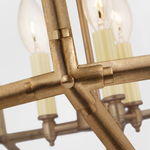 Featuring Morris Medium Lantern Gilded Iron by Visual Comfort at Amethyst Home. The Morris by Suzanne Kasler adds refined charm to any style of kitchen or entryway. Clear or white glass panes adorn the geometric frame in antique zinc, polished nickel or gilded iron, allowing for brighter or more diffused illumination.
Overall Dimensions: 18.5" L x 18.5" W x 26" HWeight: 23 lbs.. Amethyst Home provides interior design, new construction, custom furniture, and area rugs in the Seattle metro area